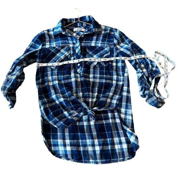 MOD Plaid Button-Up Shirt - Size Small - Great Condition! - Picture 5 of 6